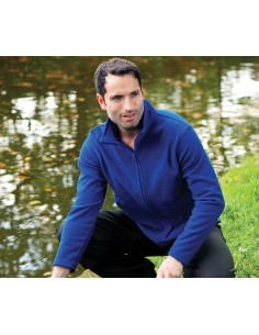 S-SW700-Mens Full Zip Fleece Jacket 2